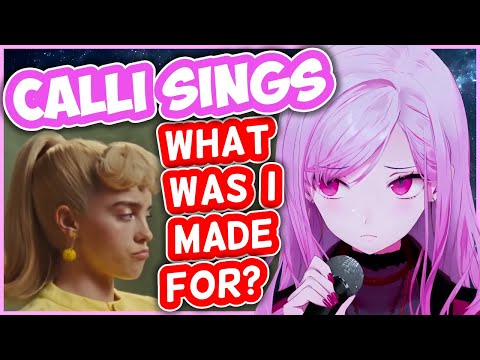 What Was I Made For? - Calliope Mori | HololiveEN Karaoke [UNARCHIVED]