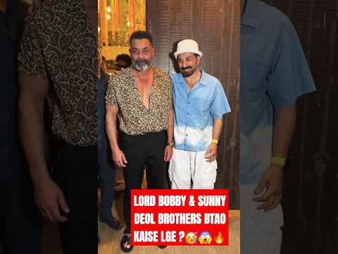 SUNNY DEOL & BOBBY DEOL CELEBRATE DIWALI AT MUMBAI HOUSE | #shorts