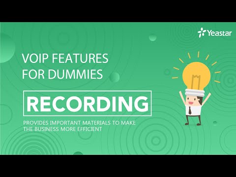 VoIP Features for Dummies - Call Recording in IP PBX