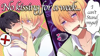 【BL Manga】Can a high school boy couple hold off on kissing?【Yaoi Manga】