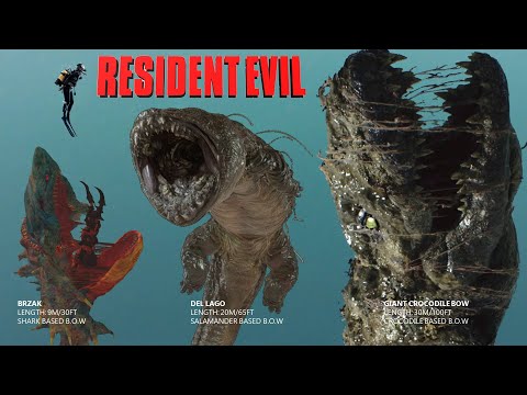 10 Biggest Underwater Monsters of Resident Evil