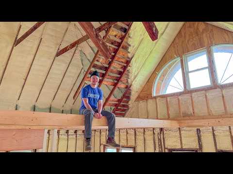 Restoring A $7,000 Mansion: INCREDIBLE Dream Attic Rebuild (Pt. 2/3)