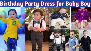 First Birthday outfits for Baby Boy  Blue theme baby boy dress | Baby Boy Birthday Party Dress Ideas