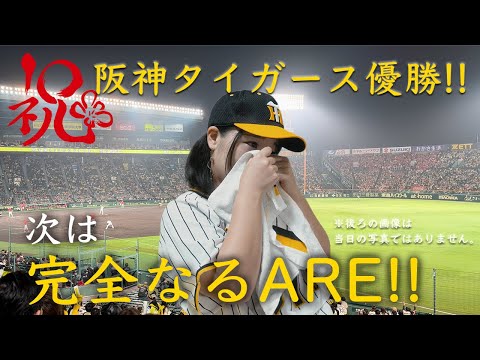 【阪神タイガース】ARE達成!!プロ野球の優勝がこんなにも感動するなんて...