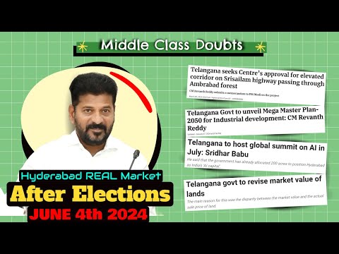 Revanth Reddy Key Decisions on Hyderabad Real Market After June 4th 2024 || Roshan Vellanki