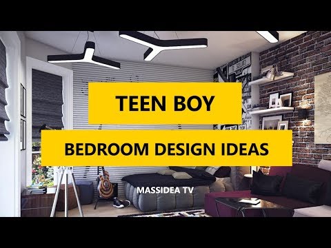 35+ Awesome Teen Boy Bedroom Design Ideas 2017