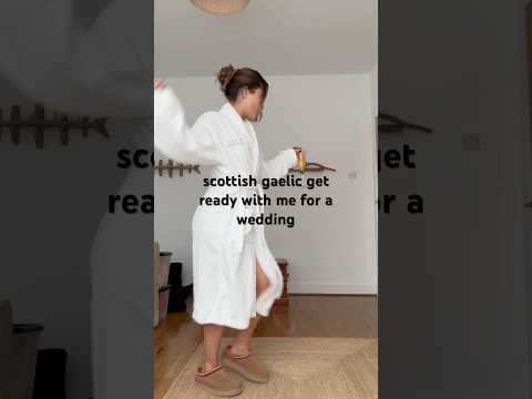 GRWM speaking Scottish Gaelic/ English #grwm #lifestyle #scotland #culture #minivlog #Gaelic