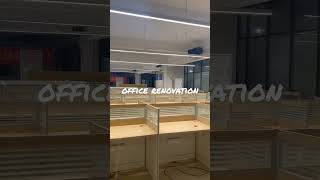 Office desk installation finish by @GeorgeGroup2022 #officerenovation #officefurniture