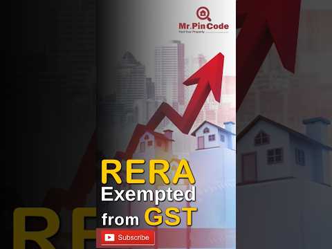 RERA Exempted from GST | #Rera