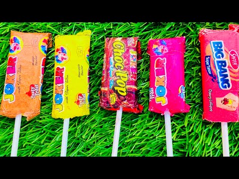 Some popular Candies in the World | New Milk Bottle | mini Cooking | Ice Cream Pop It | Asmr Coca