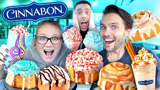 Tasting EVERYTHING on CINNABON’S Holiday Menu!!!