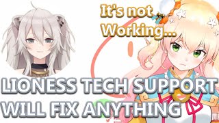 LIONESS TECH SUPPORT - Shishiro Botan Will Fix It【HOLOLIVE】【ENG SUB】