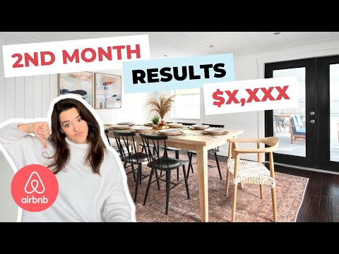 How much I made on Airbnb my 2nd month as a host