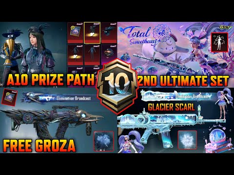 A10 Prize Path Leaks | Glacier Scar-LUpgrade |Snowstar Ultimate Luckyspin | Free Groza Upgrade Skin