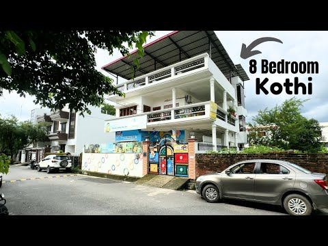 सुन्दर 8 Bedroom Kothi (Double Storey) in Gated Society with 2 Car Parking in Dehradun-Property 2050