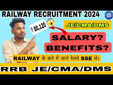 RRB JE SALARY/ALLOWANCES// Motivation//RRB JE/CMS/DMS 2024//MUST WATCH#rrbje #railwayexam #railway