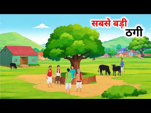 सबसे बड़ा ठग हिंदी कहानी| Sabse bada thag Hindi kahani|New Kahaniya|Moral Stories| @cartoonstorybook