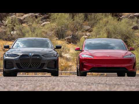 NEW Tesla Model 3 vs BMW i4 - Closer than you think