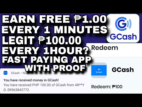 EARN FREE PISO KADA MINUTO! LEGIT PAYING APP TAPOS EVERY 1 HOUR 100 PESOS? LIVE PROOF SA GCASH