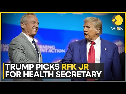 US: RFK Jr. To Head US Health Agency Dept Of Health & Human Services | World News | WION