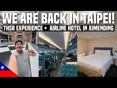 BACK in TAIPEI + XIMEN AIRLINE HOTEL in Ximending 🇹🇼 | Ivan de Guzman