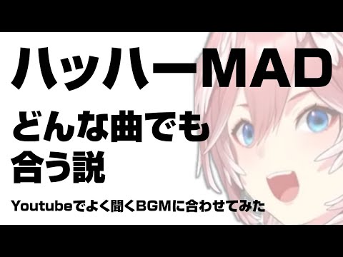 【ルイ姉ハッハーMAD】ルイ姉のハッハーはどんな曲でも合う説（Youtubeでよく聞くBGMに合わせてみた）【鷹嶺ルイ/ホロライブ】