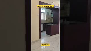 2BHK FLAT FOR SALE IN NIZAMPET HYDERABAD FULLY FURNISHED RESALE #vanishaproperties