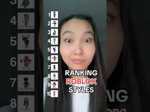 Ranking Roblox styles!💗👺 #roblox