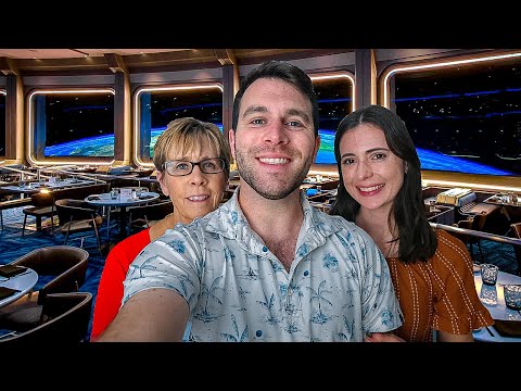 Trying Epcot’s TOP Tier Restaurant, Space 220 For Dinner