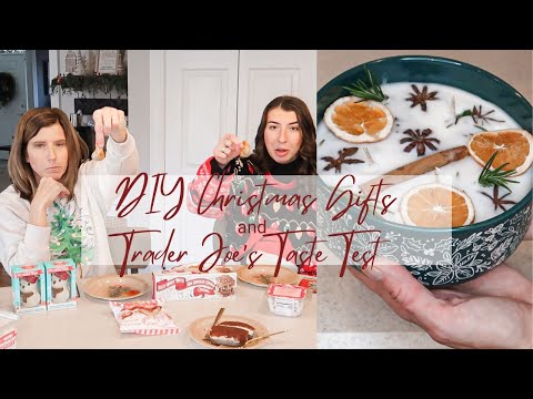 DIY CHRISTMAS GIFT IDEAS | Christmas Gift Ideas and Trader Joe’s Christmas Taste Test