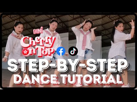 BINI - 'CHERRY ON TOP' DANCE TUTORIAL (Step by Step) EASY TO FOLLOW // Franchesca Corpuz