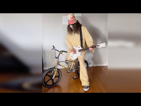 Buckethead plays Guitar on a Bike 🤪 Warm Your Ancestors