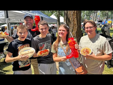 Trying Foods We Have Never Tried At Our County Fair!