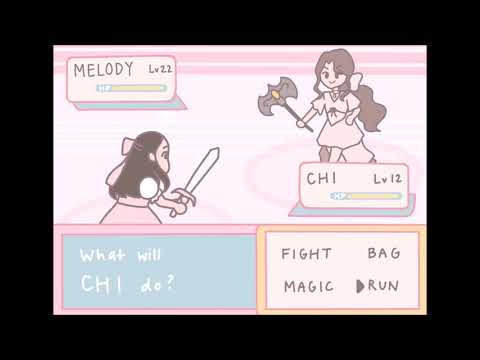 magical girl showdown - gameboy style