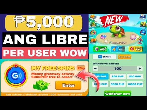 LEGIT NGA! ₱5,000 FREE GCASH PER USER JEWEL TURTLE APP REVIEW | LEGIT EARNING APP GCASH