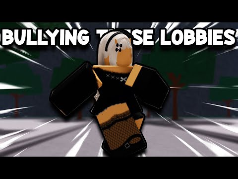 BULLYING LOBBIES WITH THE STRONGEST HERO...(The Strongest Battlegrounds)