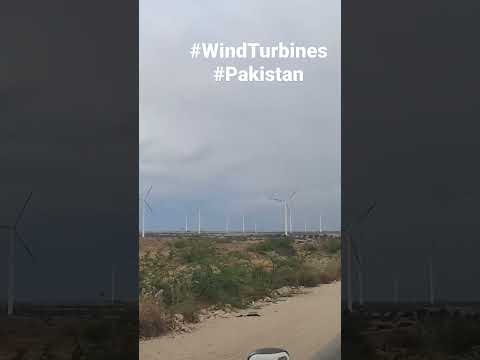 Ye Raste #windturbine #pakistan #raste