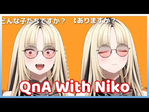 Niko Doing QnA Before She Even Debut! (Hololive New Gen FLOW GLOW)