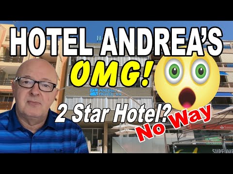 SHOCKED! Only 2 Star Hotel? - Hotel Andrea's Los Cristianos, Tenerife