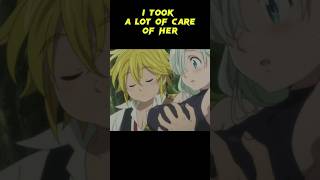 meliodas and elizabeth Vs Reddit#short #anime