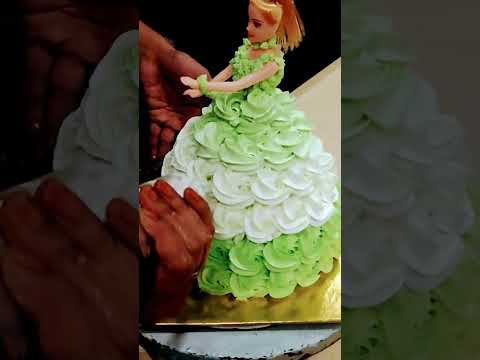 so 😍 beautiful 😍 doll 😍 cake design #youtubeshorts #shortsvideo #soumya #shorts