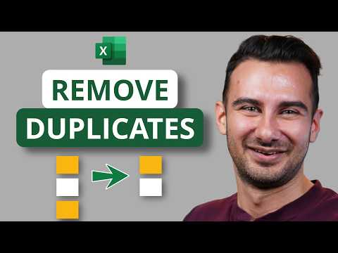 How to Remove Duplicates in Excel