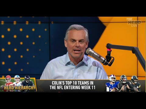 THE HERD | Colin Cowherd SHOCKS, Detroit Lions DROP, Only 3rd BEST Team In The NFL