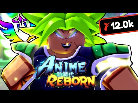 Evolving The *OVERPOWERED* Super Saiyan BROLY In Anime Reborn!