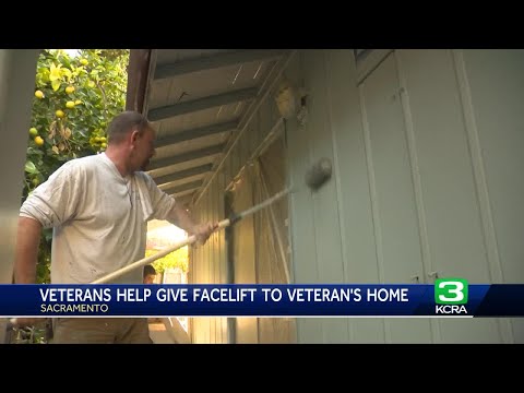 Sacramento Veterans help other Veterans with home repairs