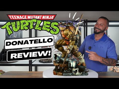 Premium Collectibles Studios 1/3 Donatello Statue Unboxing and Review!