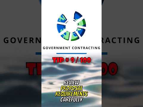 Government Contracting: Review Proposal Requirements #governmentcontracts #business #negotiation