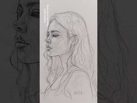 The Loomis Method for Drawing Faces #portraitdrawing #drawingtutorial