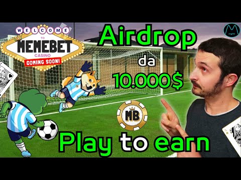 MemeBet il play to earn con airdrop per tutti