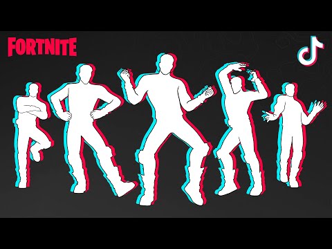 ALL POPULAR TIKTOK DANCES & EMOTES IN FORTNITE